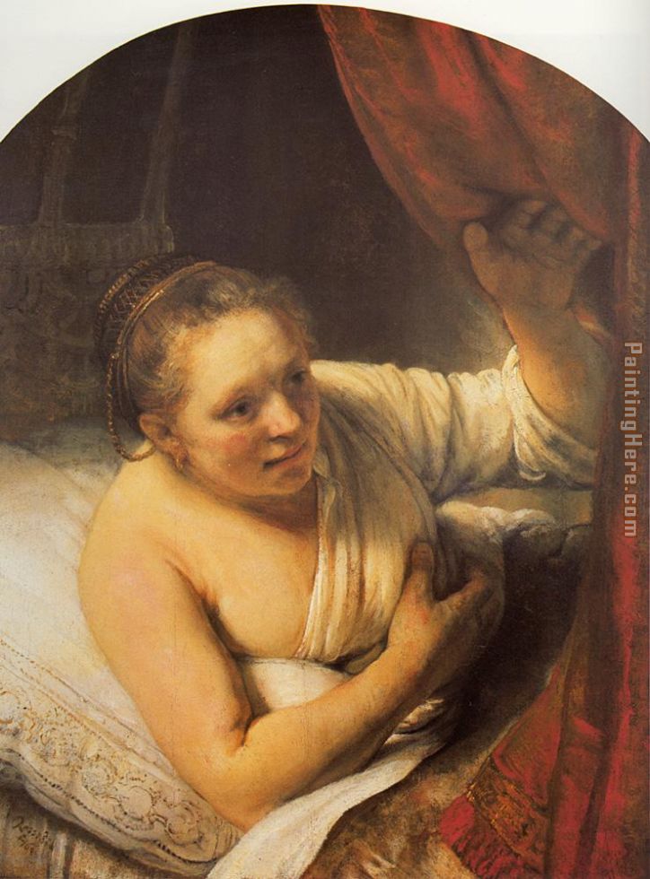 Rembrandt Sarah Waiting for Tobias
